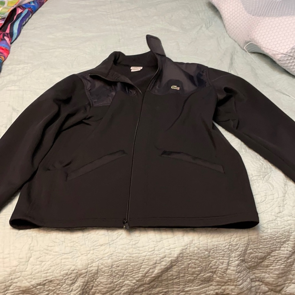 Lacoste Zip-Up Jacket - Fleece Interior - Men’s Large